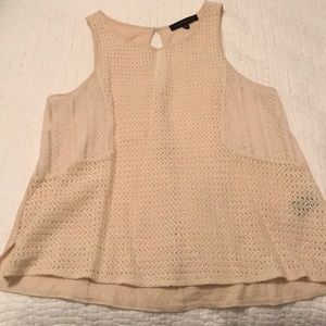 Sanctuary top with little cutouts